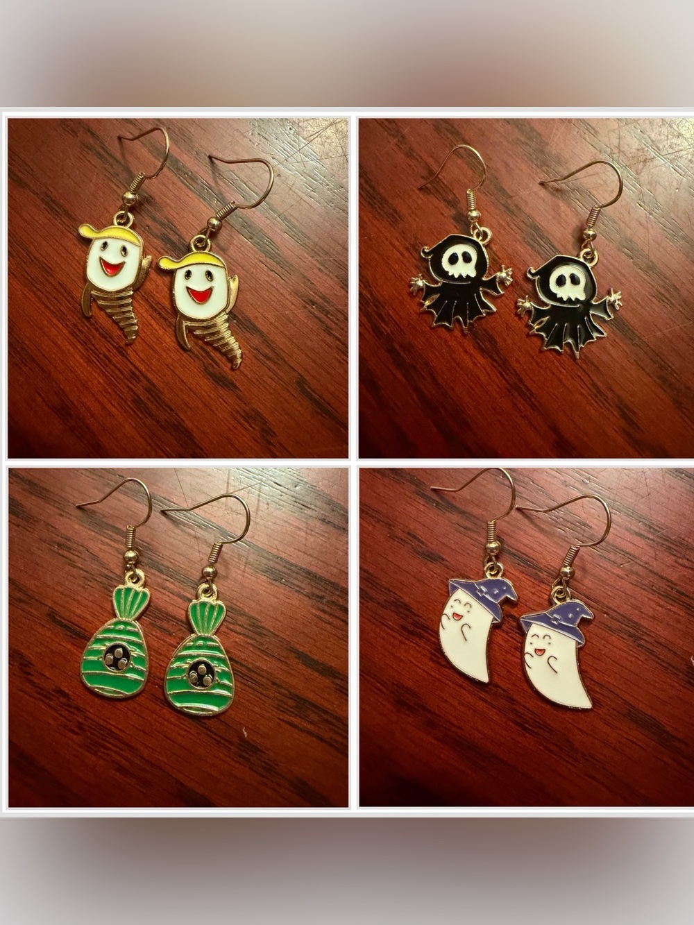 🎃New🎃Cute Halloween Ghost & Monster Earrings (2/$10)